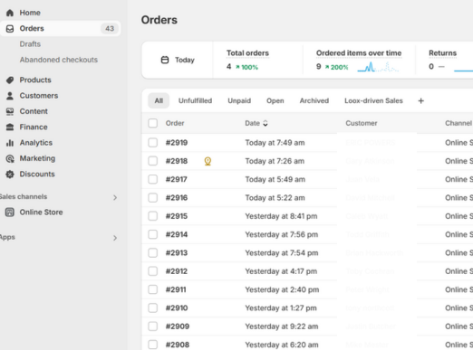 Shopify Dropshipping Store Sales Report - M Rostam Digital